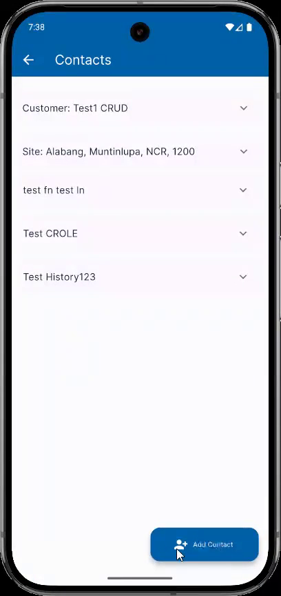 How to Add Contacts Across the System [Mobile] - step 2